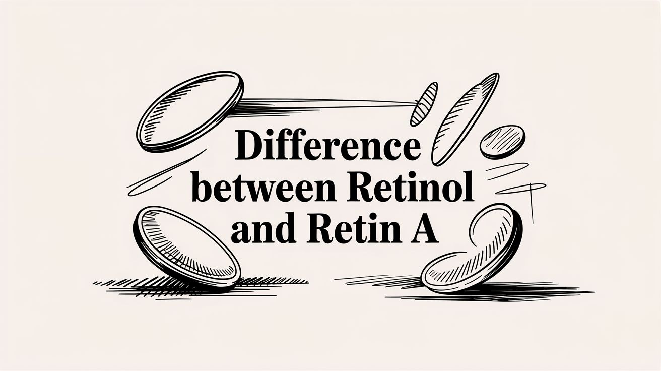 Difference Between Retinol and Retin A