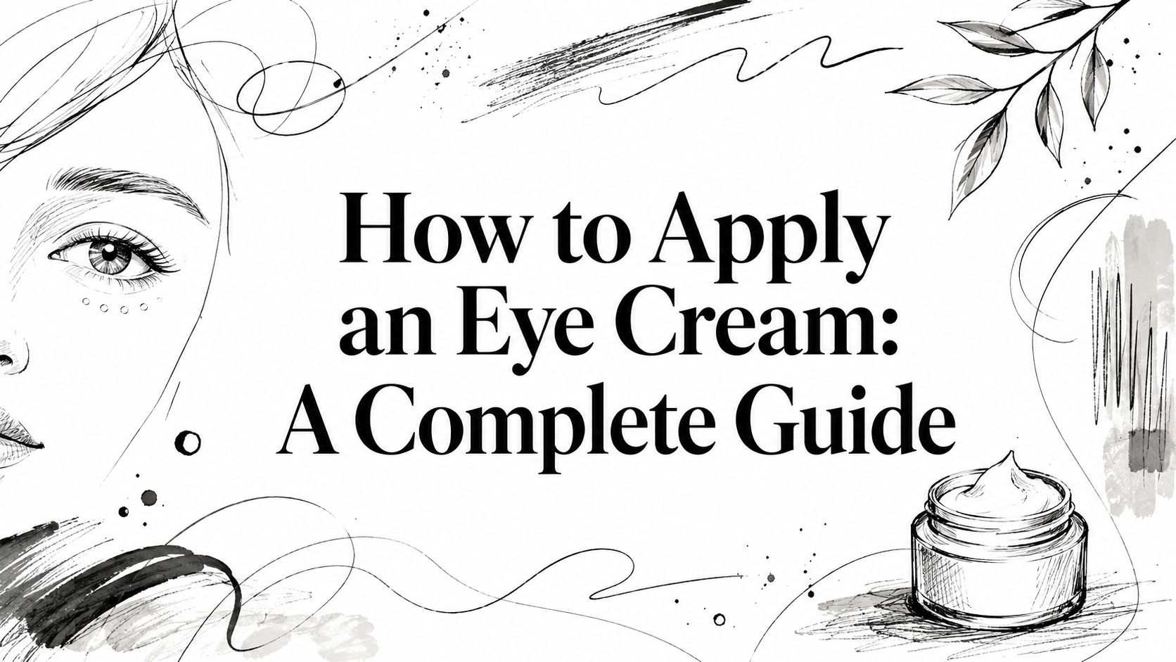 How to Apply an Eye Cream: A Complete Guide