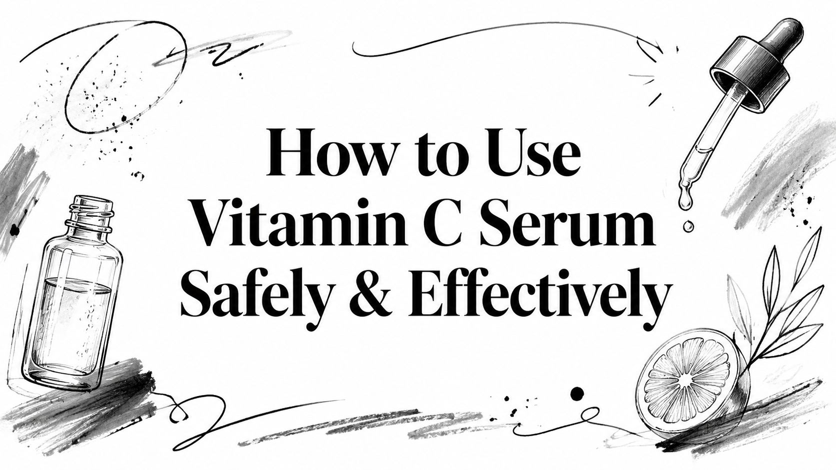 How to Use Vitamin C Serum Safely & Effectively